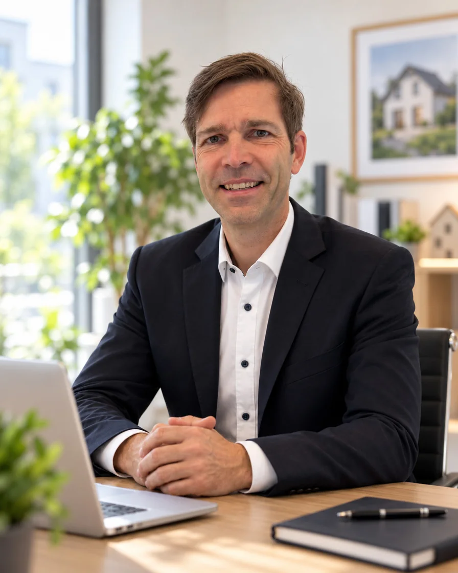 Porträt des persönlichen Baufinanzierungsberaters